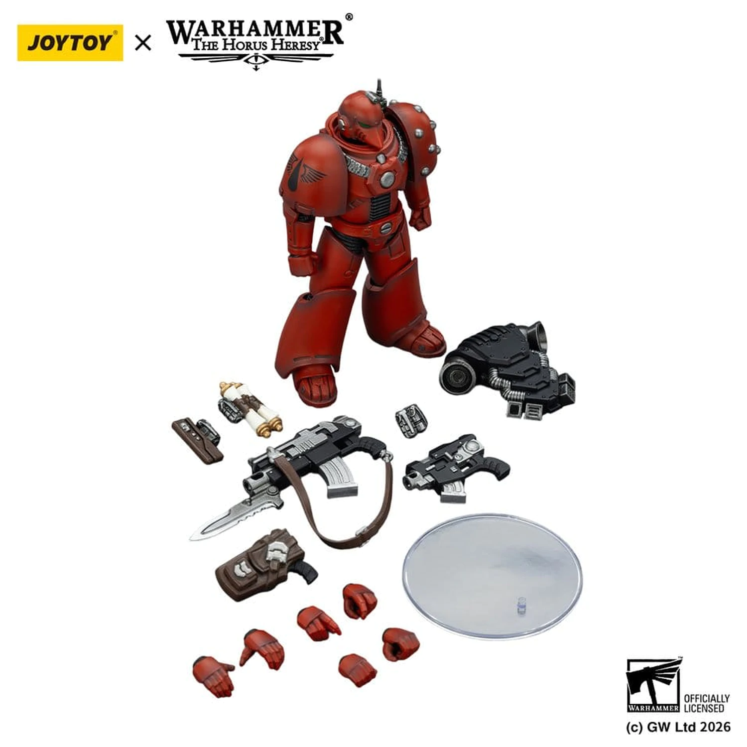 Warhammer The Horus Heresy figurina Blood Angels MKVI Tactical Legionary 12 cm poza produsului