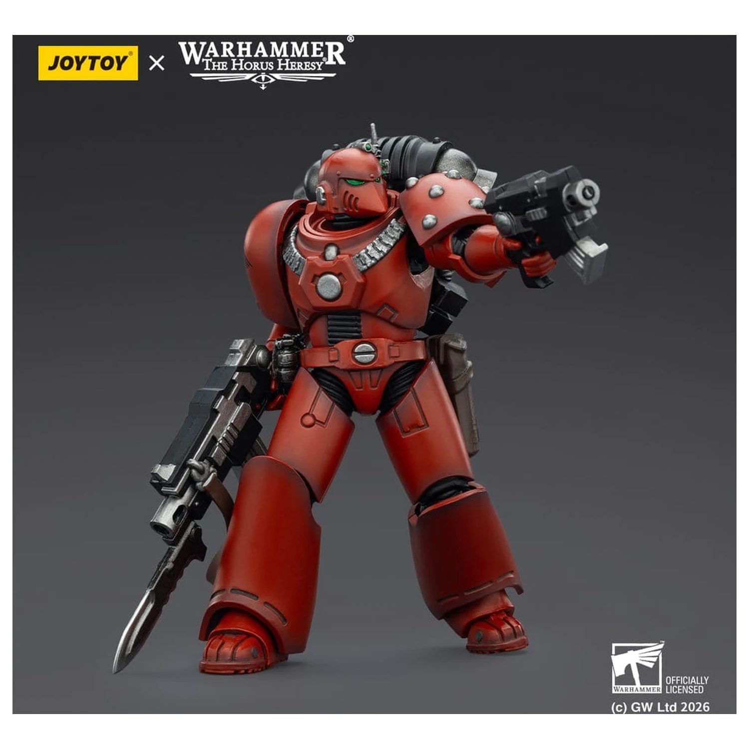 Warhammer The Horus Heresy figurina Blood Angels MKVI Tactical Legionary 12 cm poza produsului