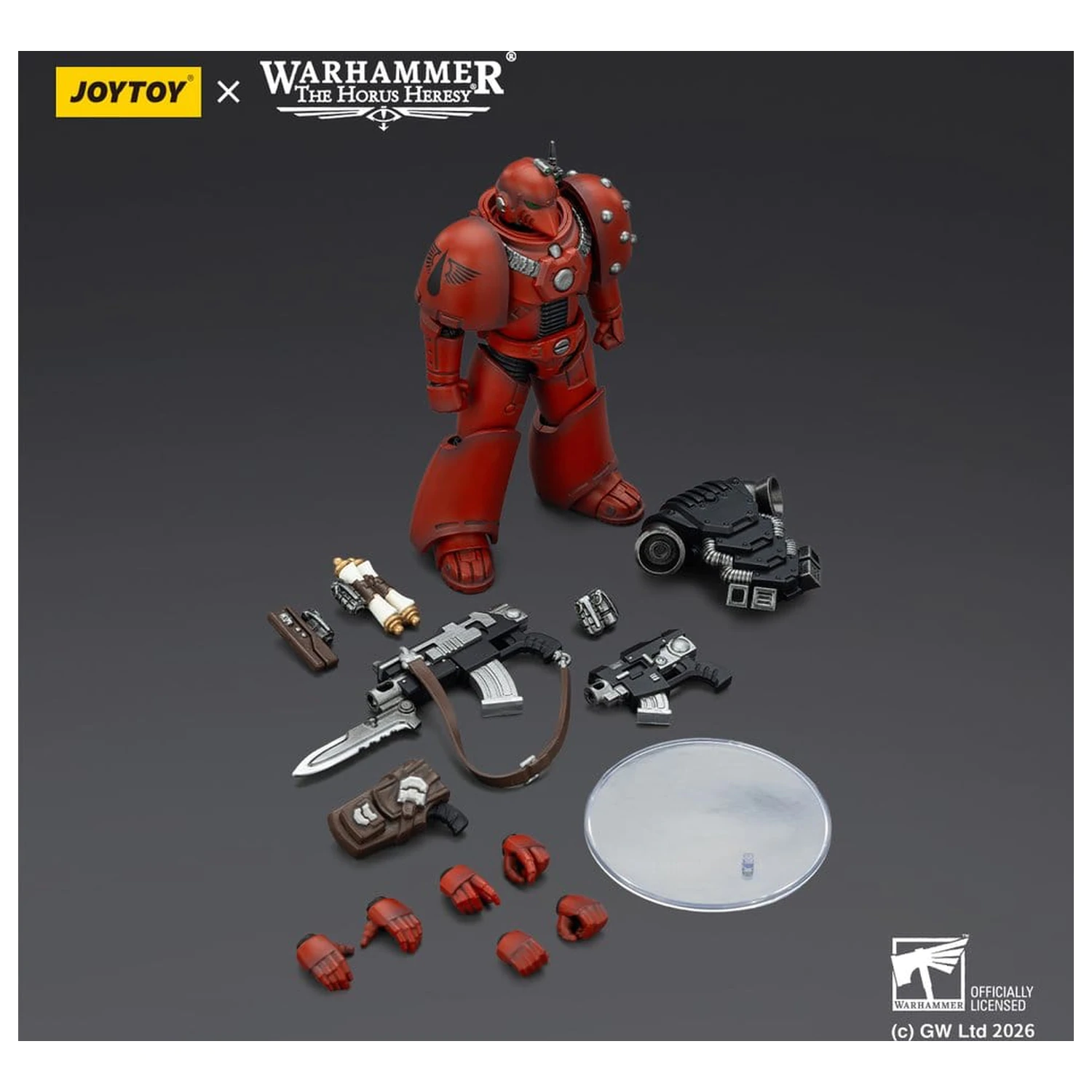 Warhammer The Horus Heresy figurina Blood Angels MKVI Tactical Legionary 12 cm poza produsului