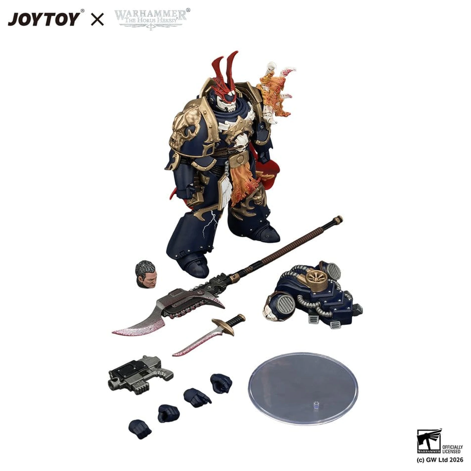 Warhammer The Horus Heresy figurina de actiune First Captain of the Night Lords (The Prince of Crows) 13 cm poza produsului