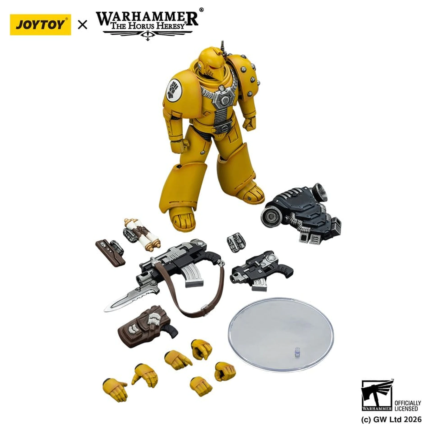 Warhammer The Horus Heresy figurina de actiune Imperial Fist MKVI Tactical Legionary 12 cm poza produsului