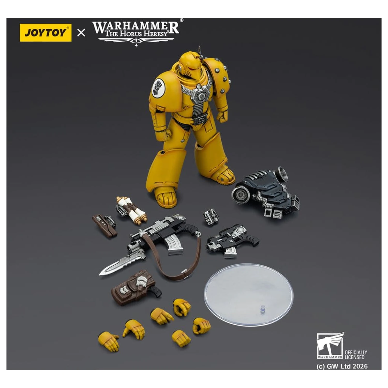 Warhammer The Horus Heresy figurina de actiune Imperial Fist MKVI Tactical Legionary 12 cm poza produsului