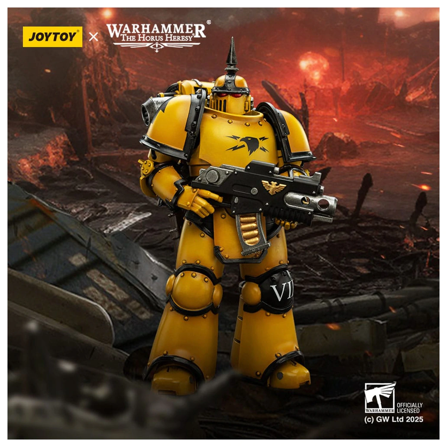 Warhammer The Horus Heresy figurina de actiune Imperial Fists MK lll Tactical Legionary 12 cm poza produsului