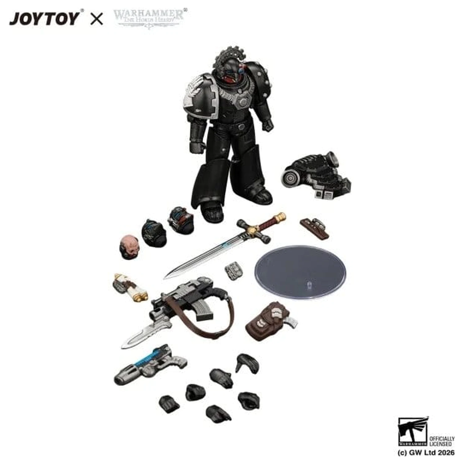 Warhammer The Horus Heresy Figurina de actiune Iron Hands MkVI Tactical Sergeant 12 cm poza produsului