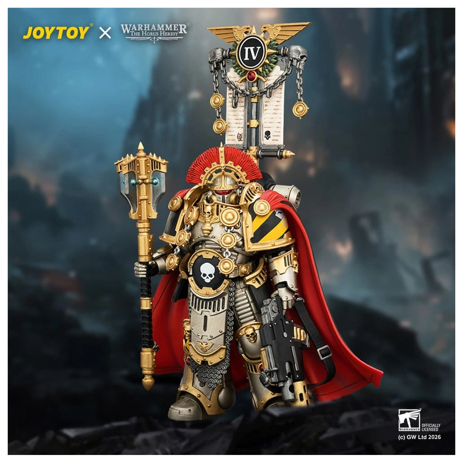 Warhammer The Horus Heresy figurina de actiune Iron Warriors Centurion 13 cm poza produsului
