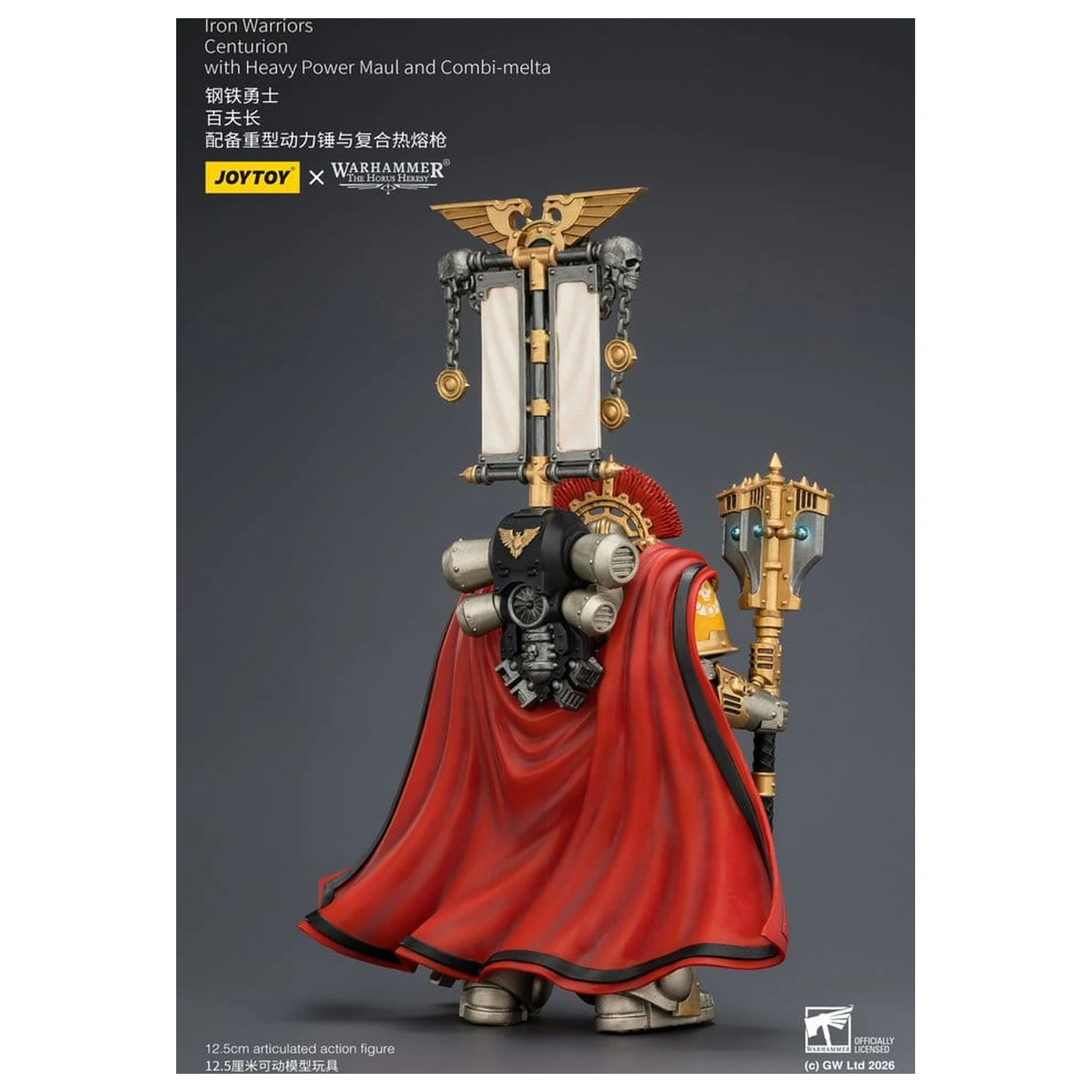 Warhammer The Horus Heresy figurina de actiune Iron Warriors Centurion 13 cm poza produsului