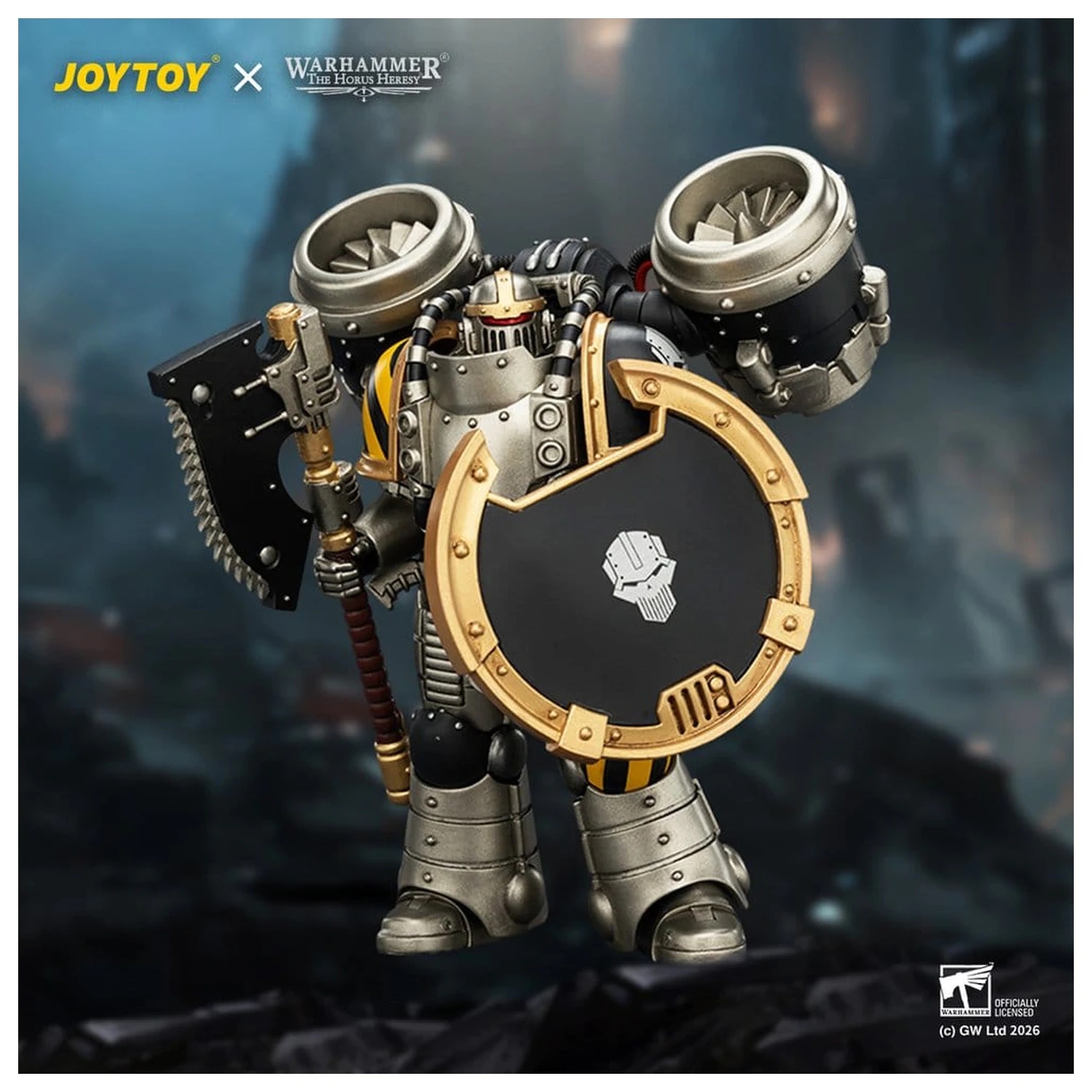 Warhammer The Horus Heresy figurina de actiune Iron Warriors MkII Assault Legionary 1 12 cm poza produsului