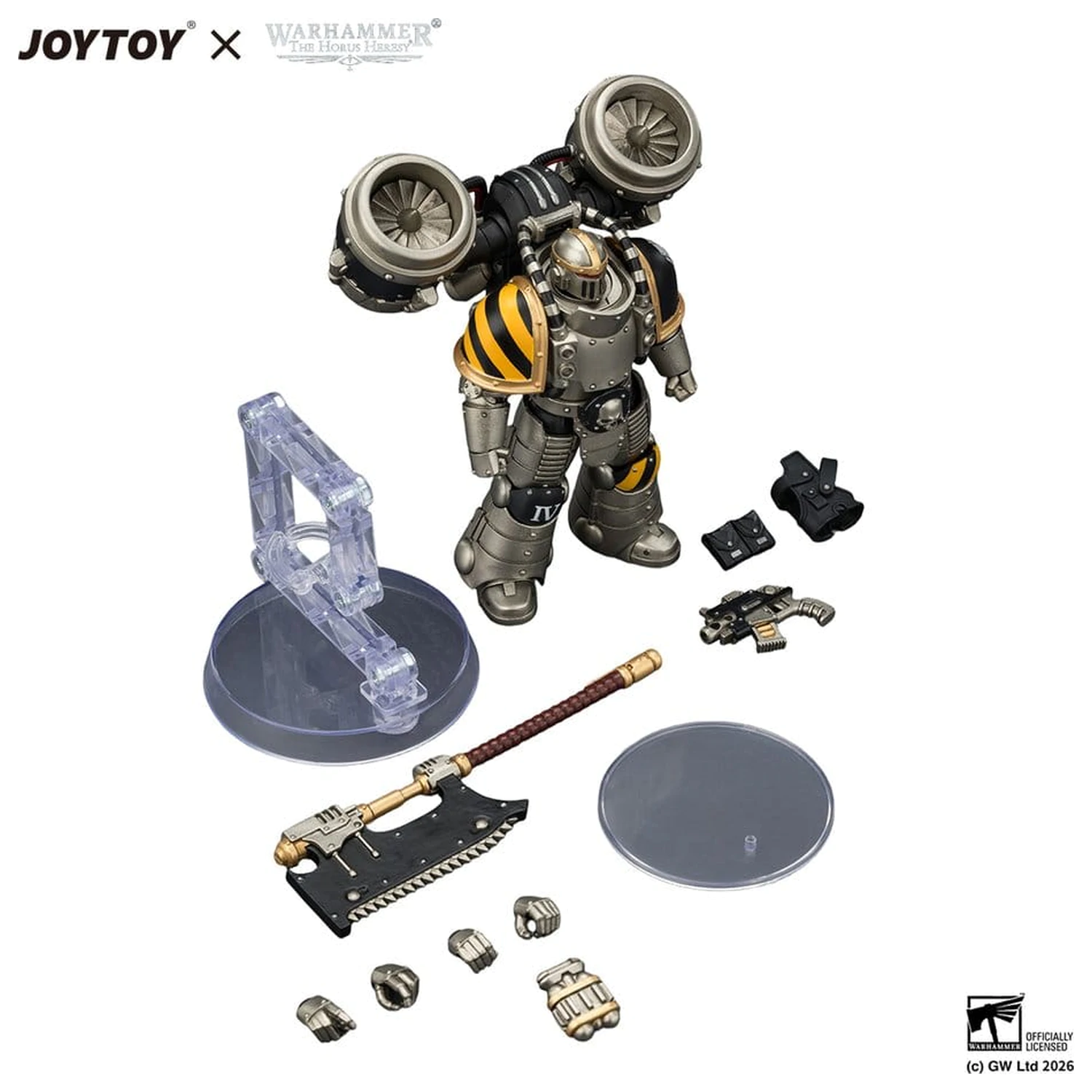 Warhammer The Horus Heresy Figurina de actiune Iron Warriors MkII Assault Legionary 2 12 cm poza produsului
