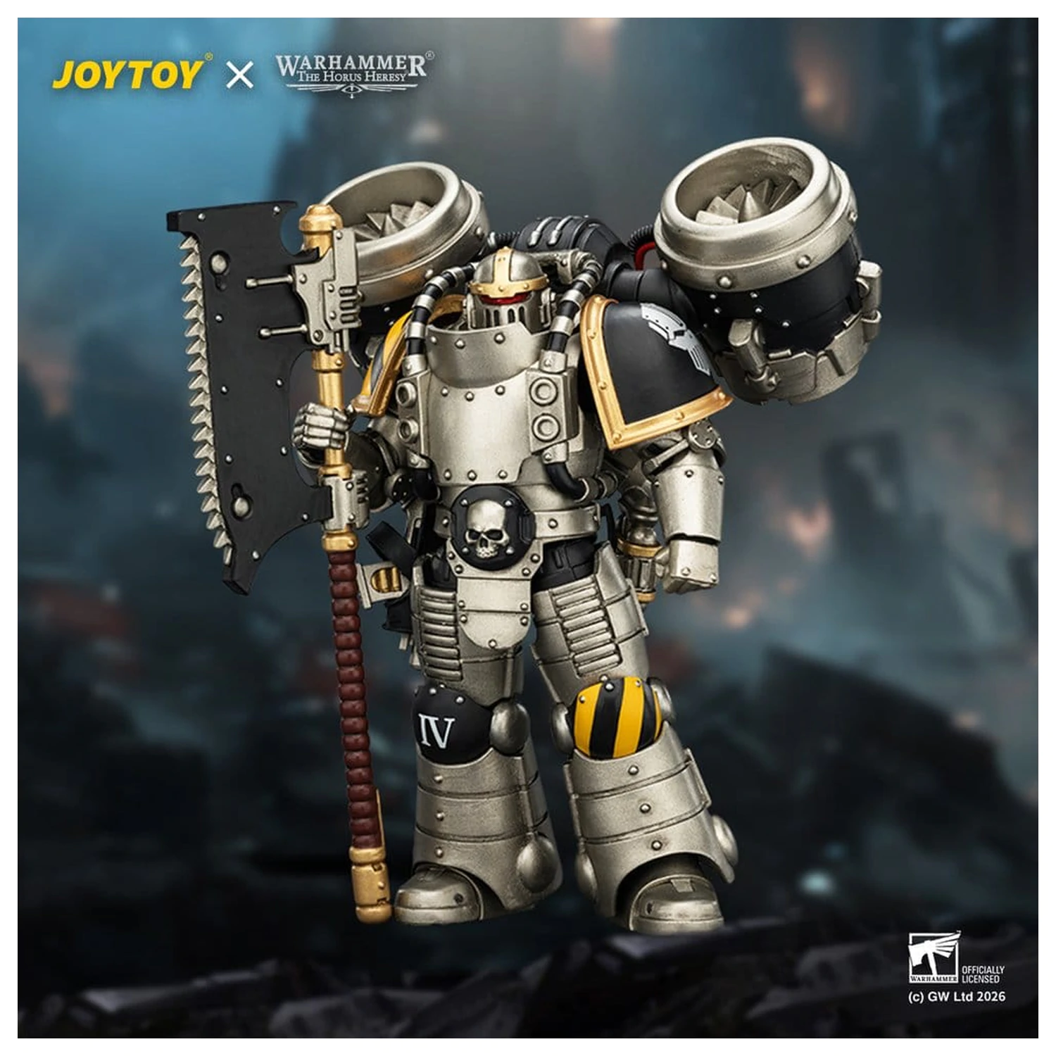 Warhammer The Horus Heresy Figurina de actiune Iron Warriors MkII Assault Legionary 2 12 cm poza produsului