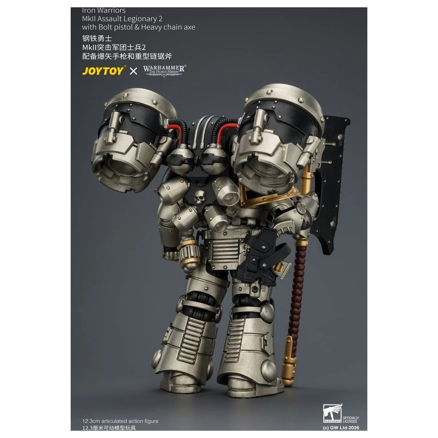 Warhammer The Horus Heresy Figurina de actiune Iron Warriors MkII Assault Legionary 2 12 cm poza produsului