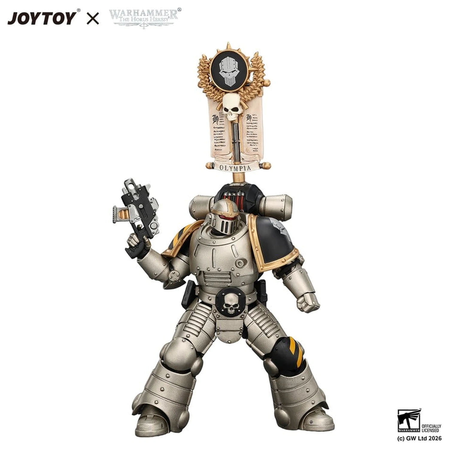Warhammer The Horus Heresy figurina de actiune Iron Warriors MkII Legionary 1 12 cm poza produsului