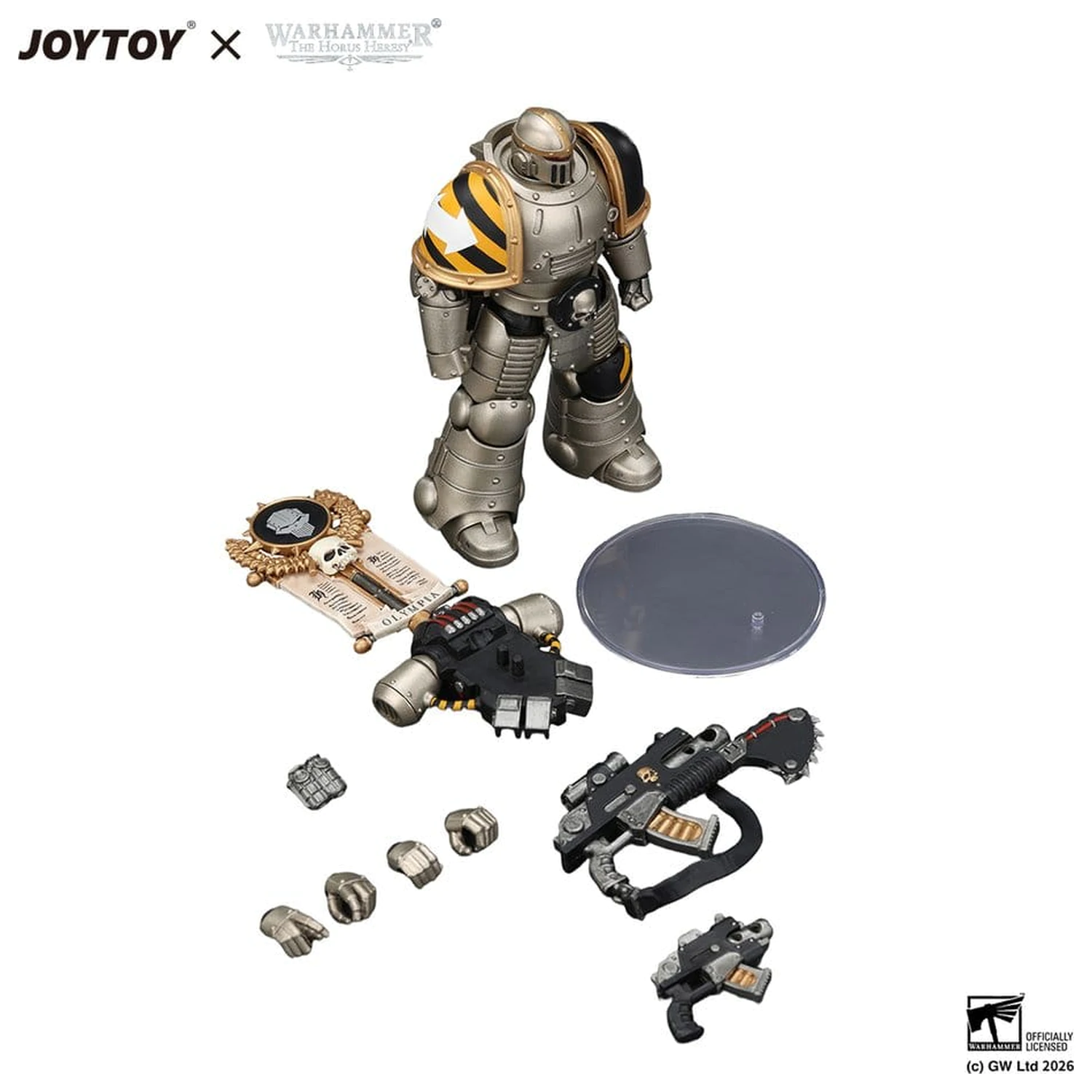 Warhammer The Horus Heresy figurina de actiune Iron Warriors MkII Legionary 1 12 cm poza produsului