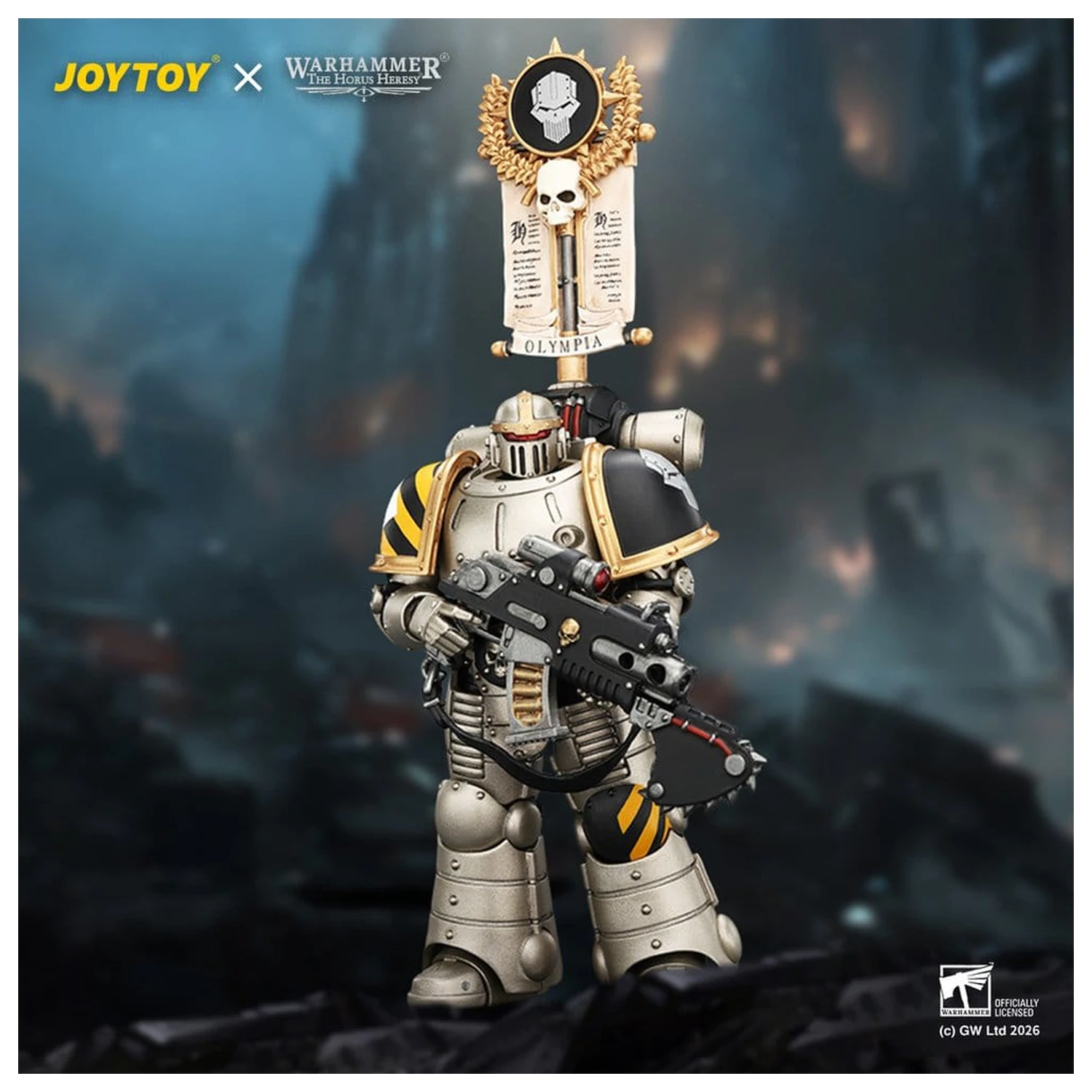 Warhammer The Horus Heresy figurina de actiune Iron Warriors MkII Legionary 1 12 cm poza produsului