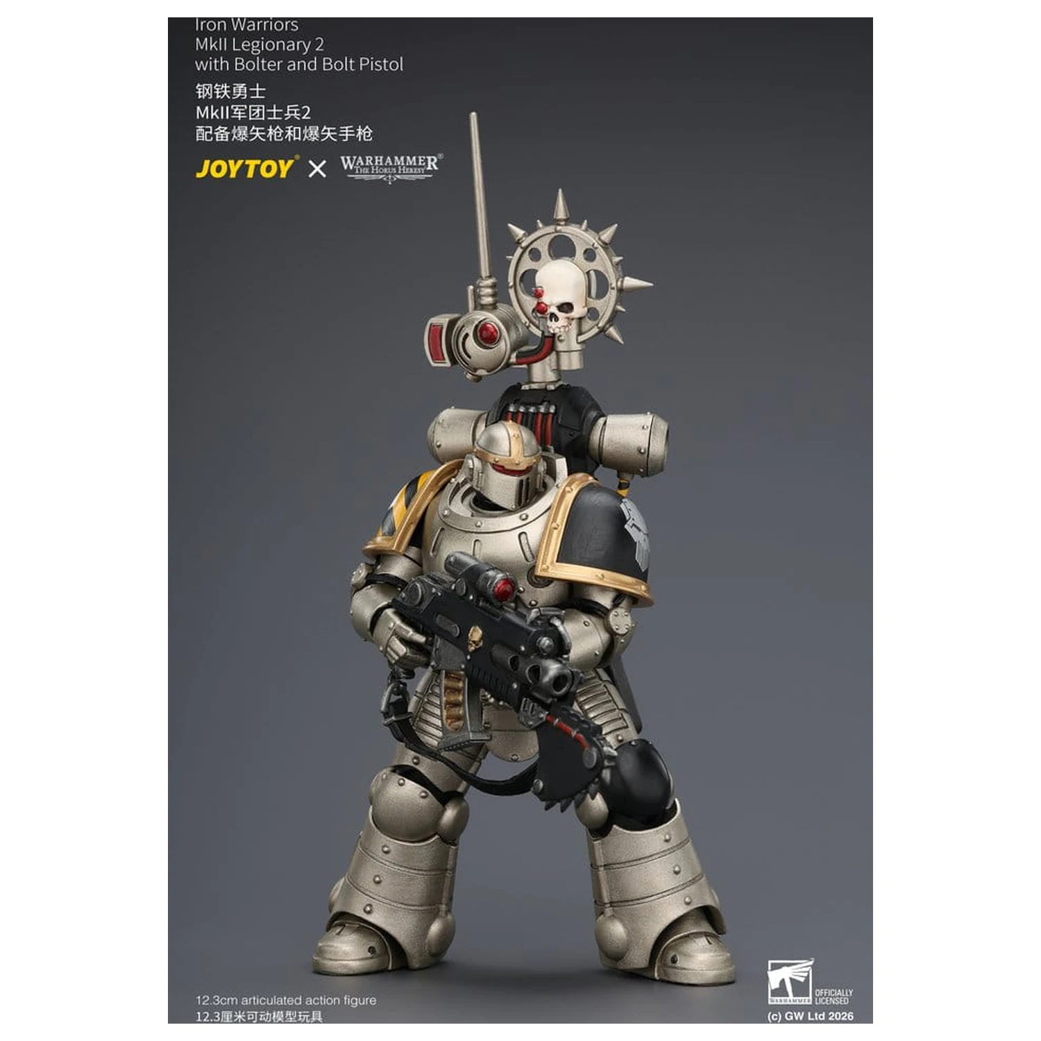 Warhammer The Horus Heresy figurina de actiune Iron Warriors MkII Legionary 2 12 cm poza produsului