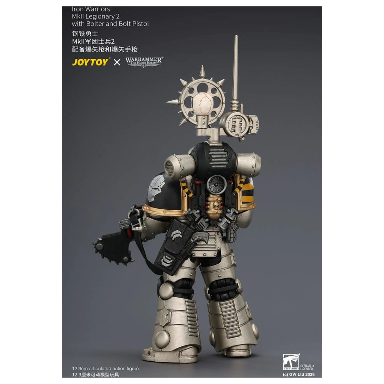 Warhammer The Horus Heresy figurina de actiune Iron Warriors MkII Legionary 2 12 cm poza produsului