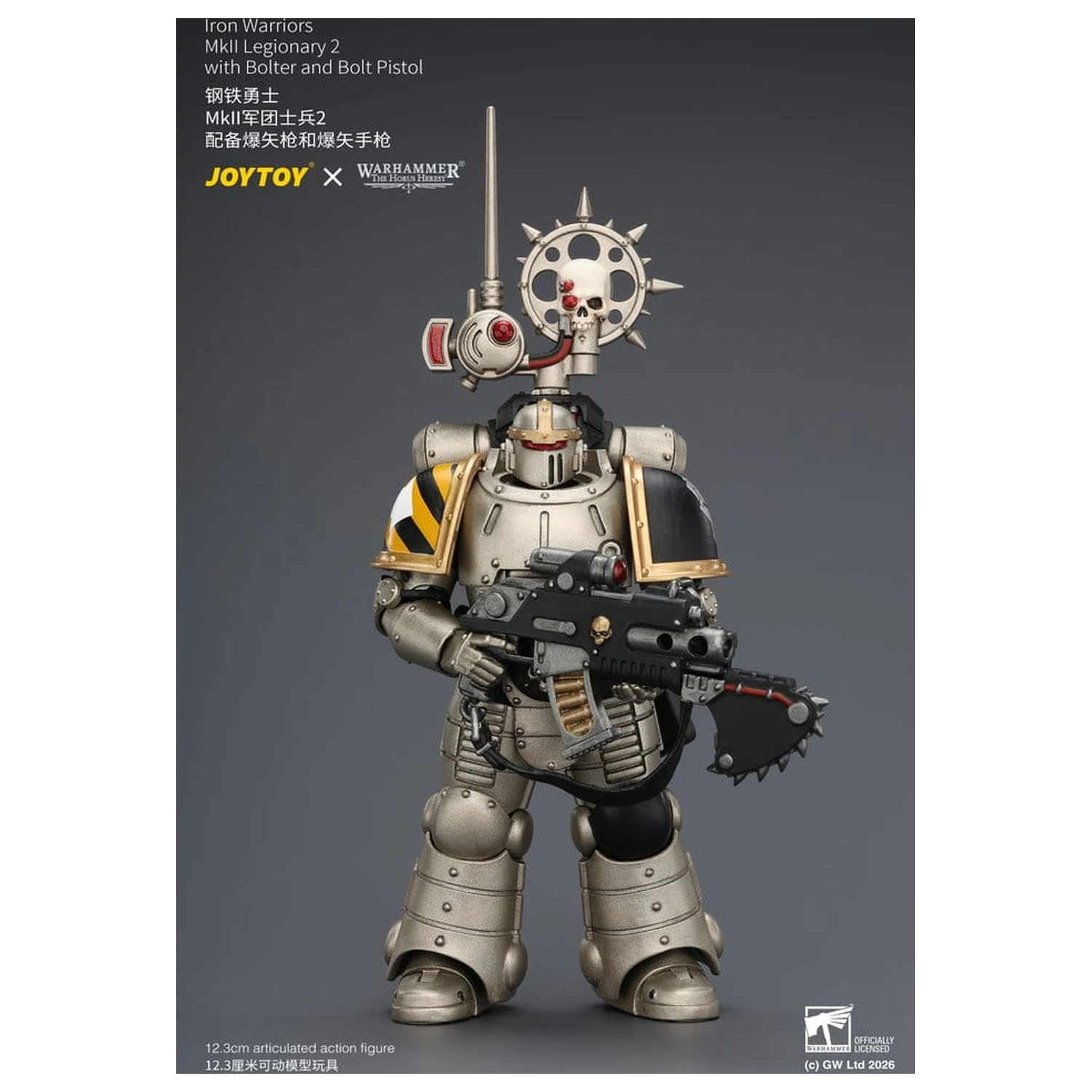 Warhammer The Horus Heresy figurina de actiune Iron Warriors MkII Legionary 2 12 cm poza produsului
