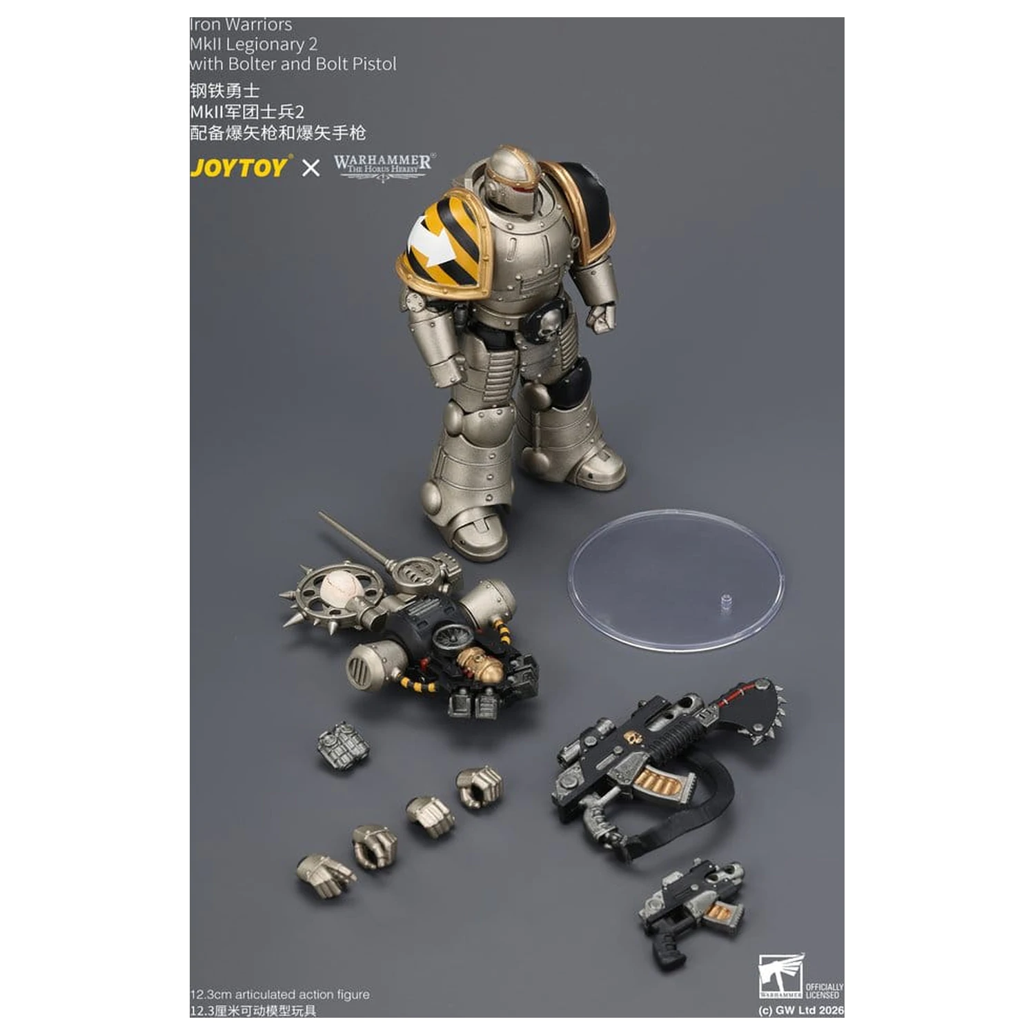 Warhammer The Horus Heresy figurina de actiune Iron Warriors MkII Legionary 2 12 cm poza produsului