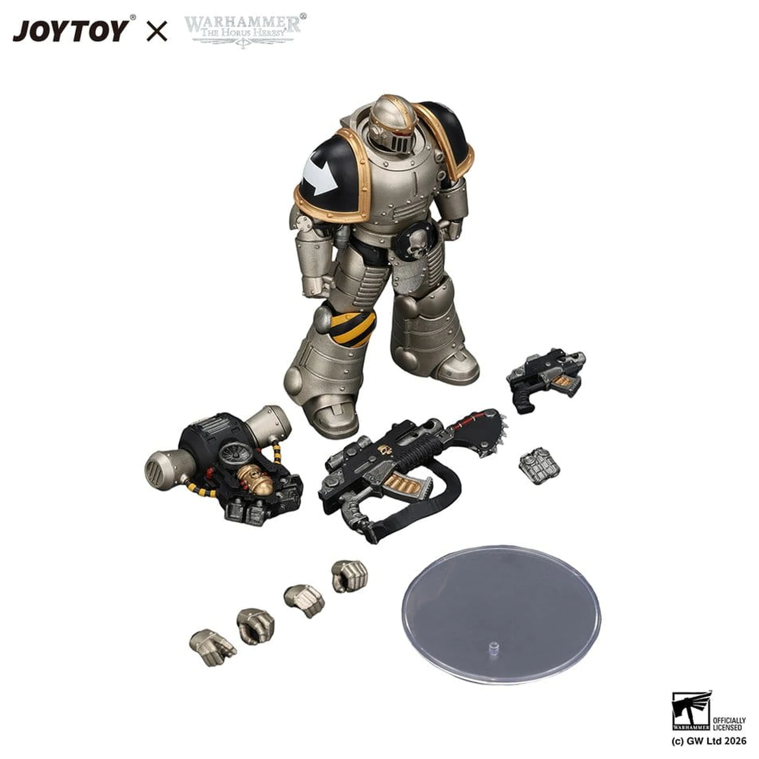 Warhammer The Horus Heresy figurina de actiune Iron Warriors MkII Legionary 3 12 cm poza produsului