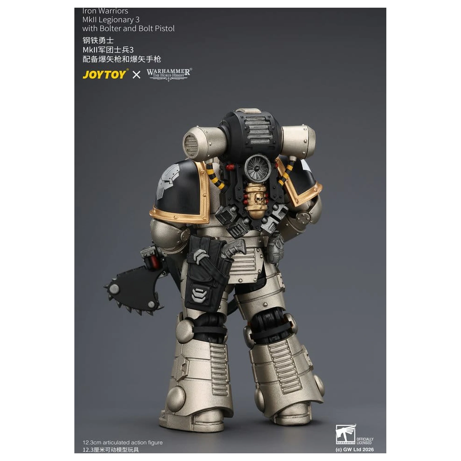 Warhammer The Horus Heresy figurina de actiune Iron Warriors MkII Legionary 3 12 cm poza produsului