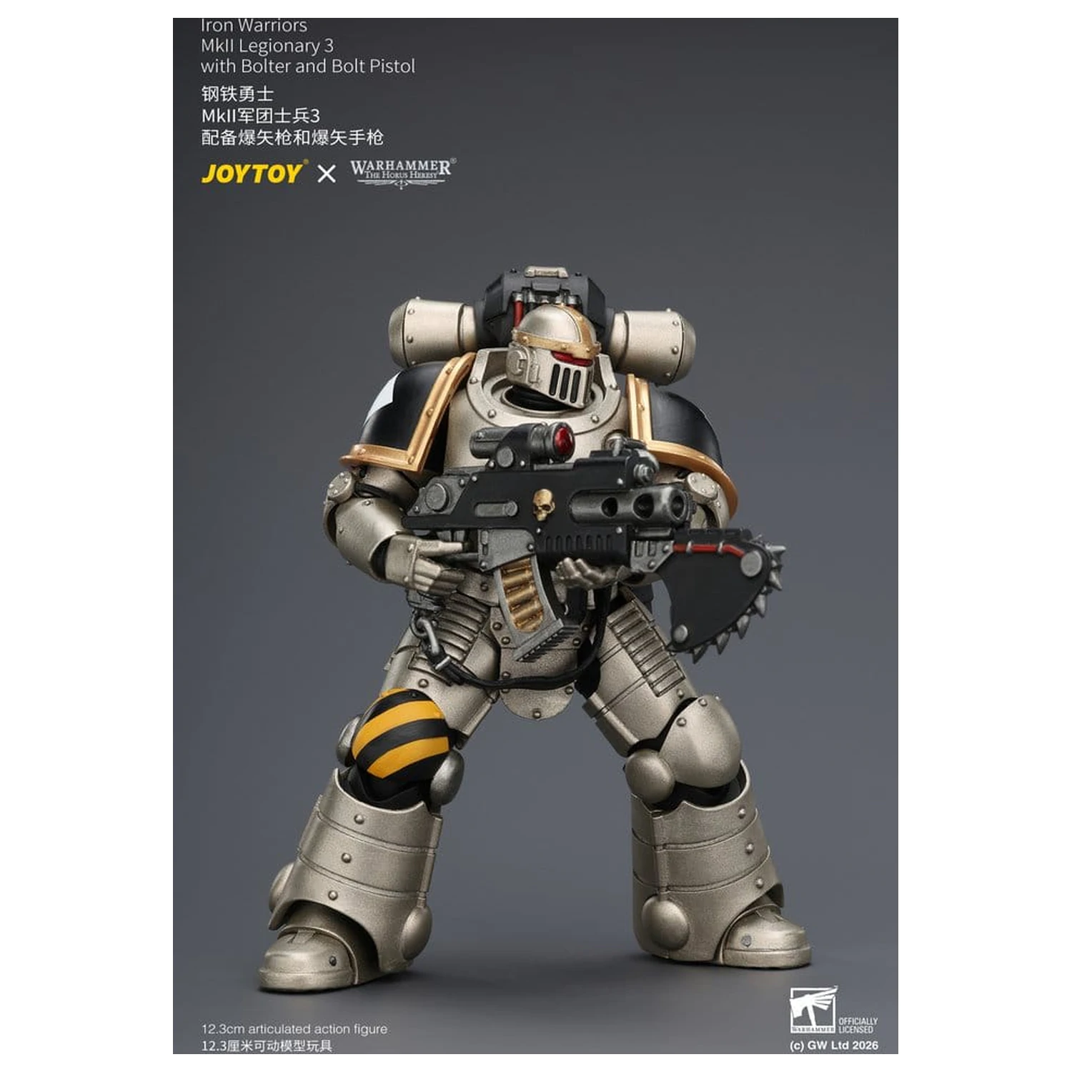 Warhammer The Horus Heresy figurina de actiune Iron Warriors MkII Legionary 3 12 cm poza produsului