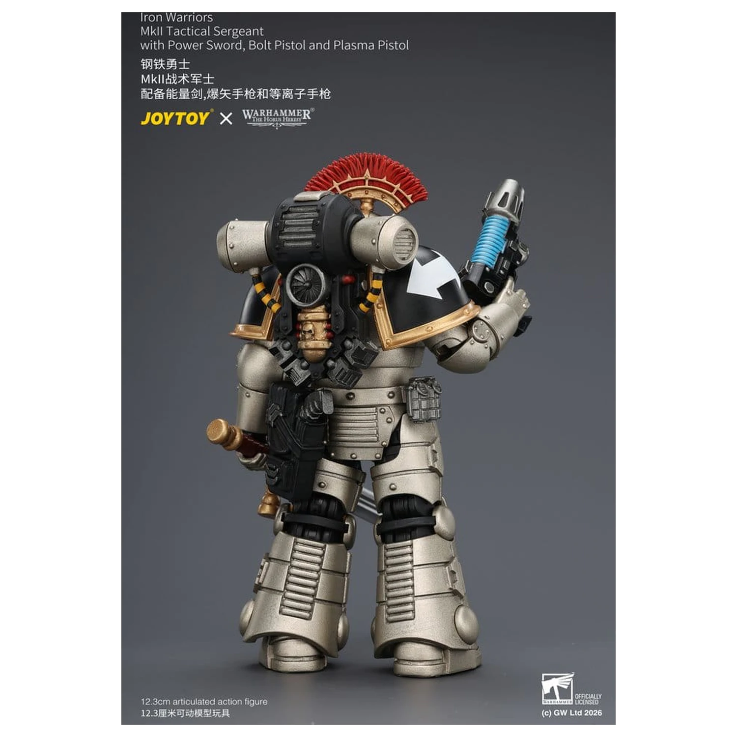 Warhammer The Horus Heresy Figurina de actiune Iron Warriors MkII Tactical Sergeant 12 cm poza produsului