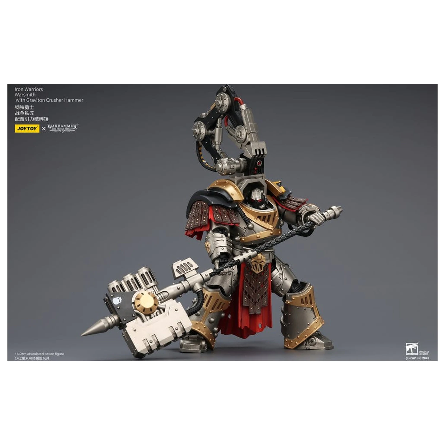 Warhammer The Horus Heresy figurina de actiune Iron Warriors Warsmith 14 cm poza produsului
