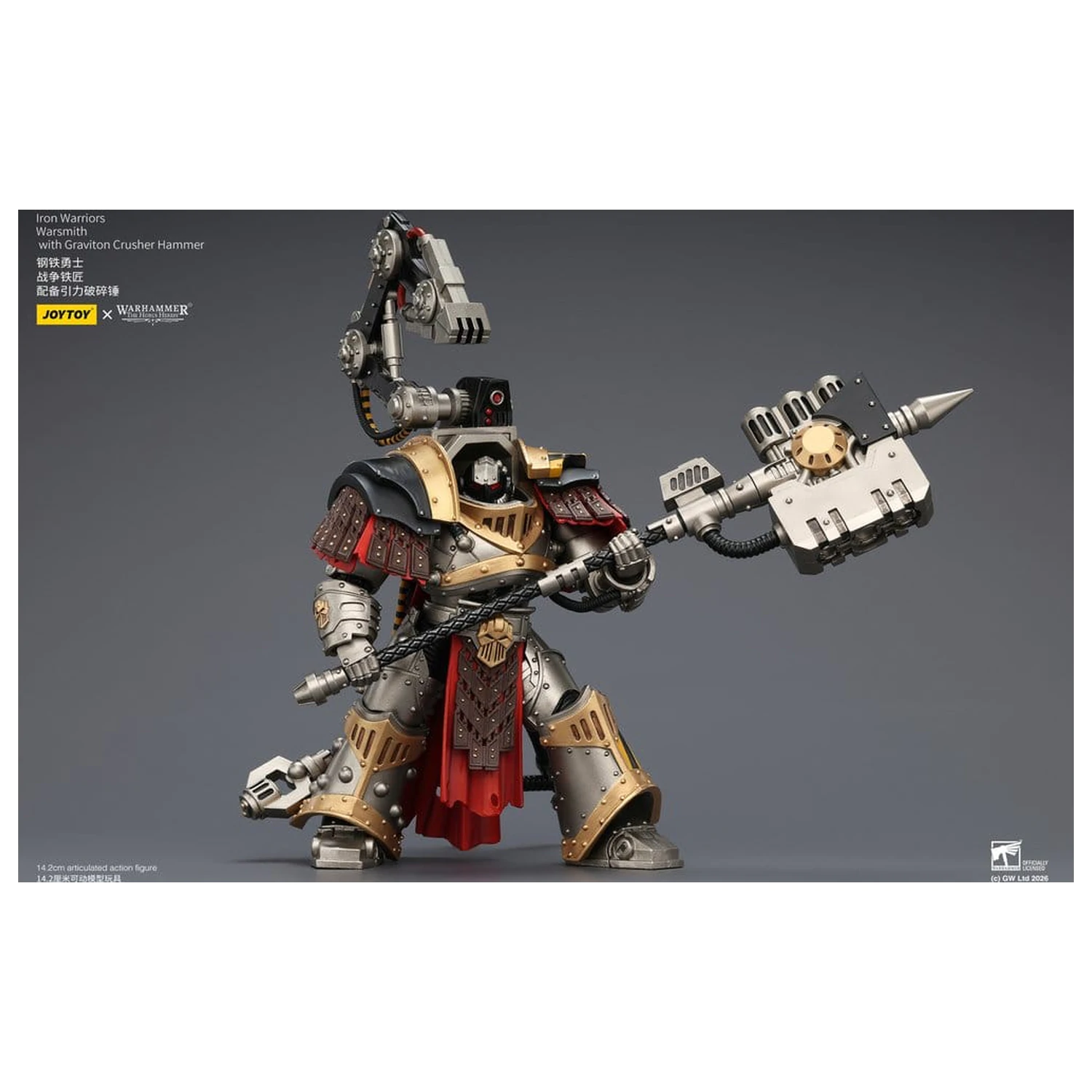 Warhammer The Horus Heresy figurina de actiune Iron Warriors Warsmith 14 cm poza produsului