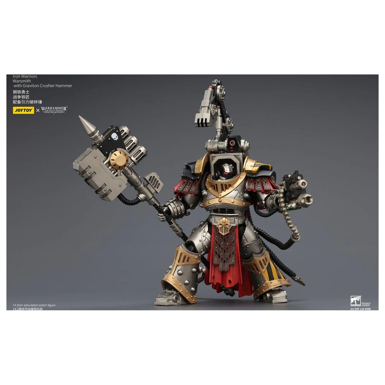 Warhammer The Horus Heresy figurina de actiune Iron Warriors Warsmith 14 cm poza produsului