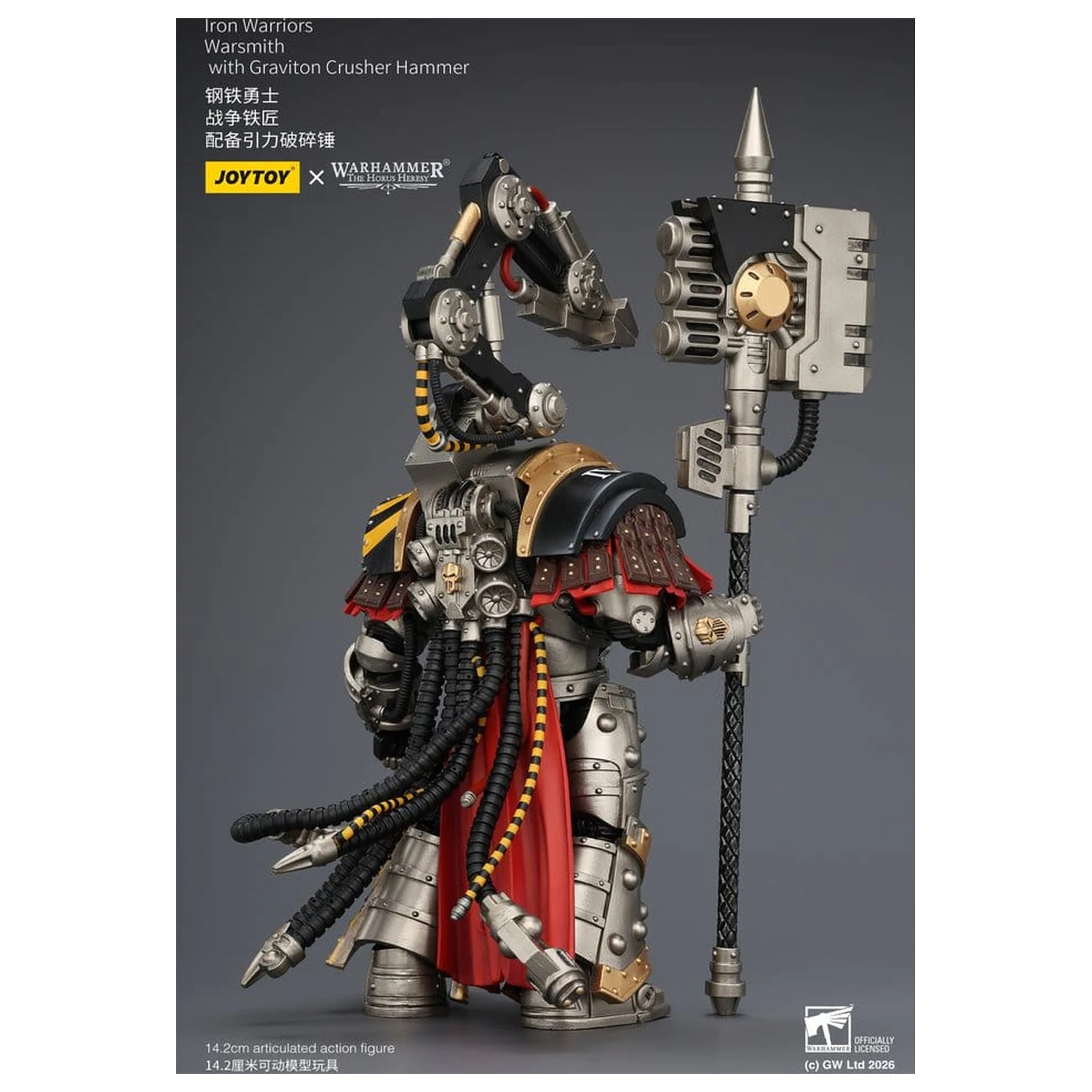 Warhammer The Horus Heresy figurina de actiune Iron Warriors Warsmith 14 cm poza produsului
