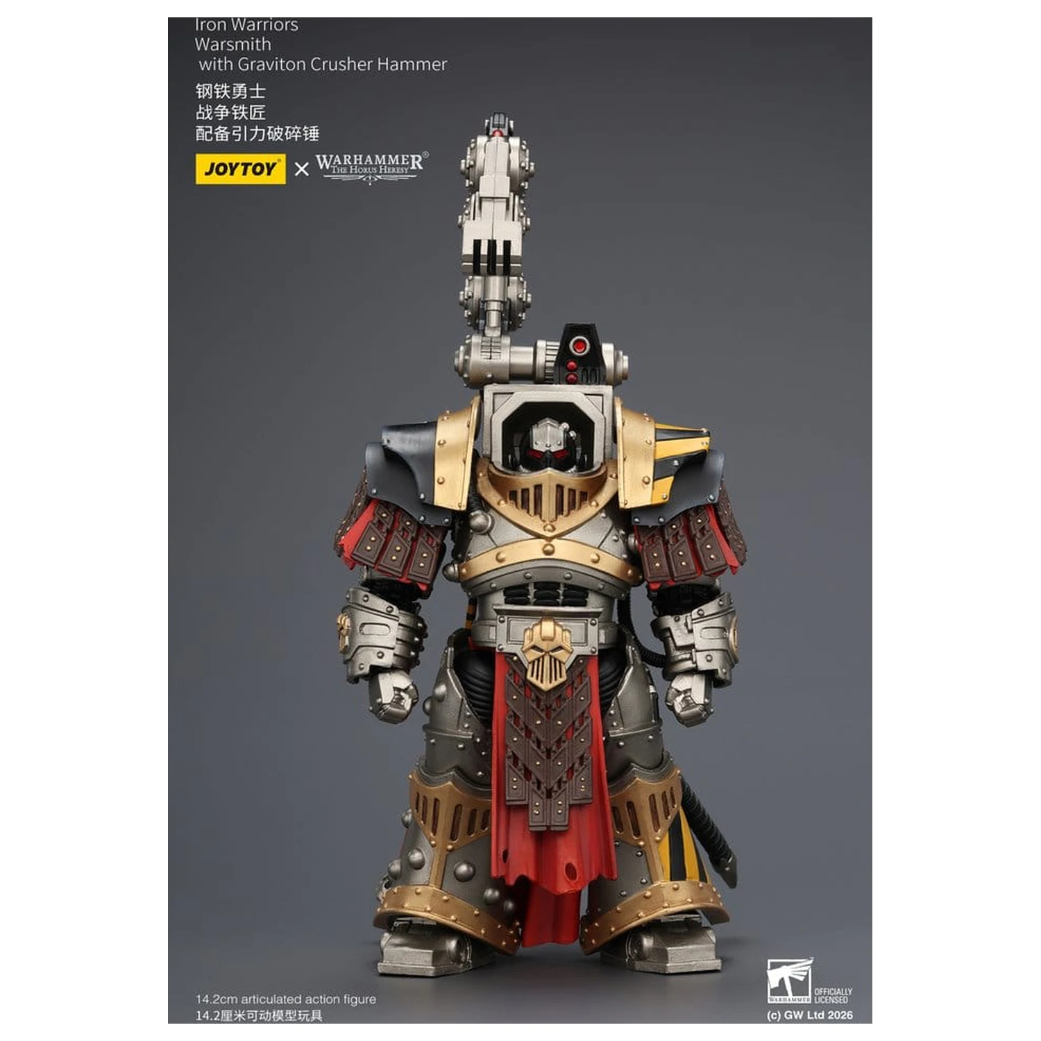 Warhammer The Horus Heresy figurina de actiune Iron Warriors Warsmith 14 cm poza produsului