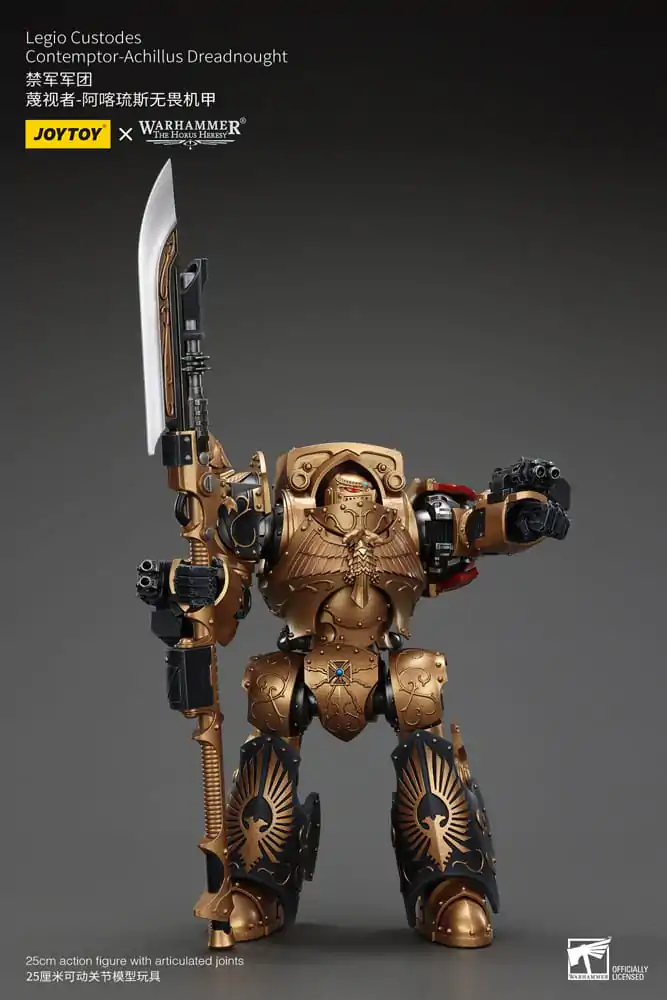 Figurină de acțiune Warhammer The Horus Heresy Legio Custodes Contemptor-Achillus Dreadnought 25 cm poza produsului