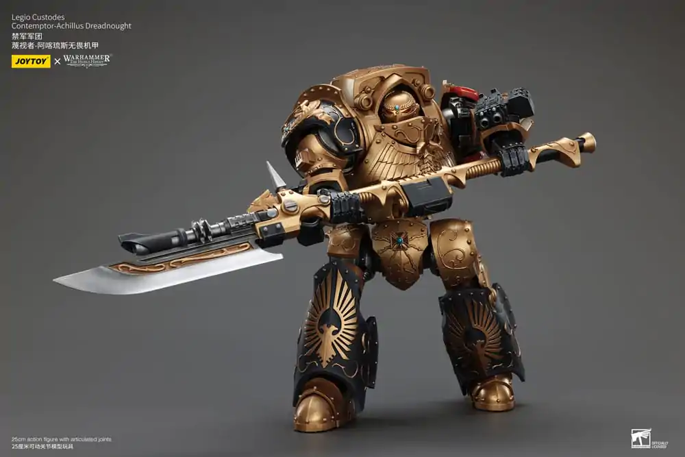 Figurină de acțiune Warhammer The Horus Heresy Legio Custodes Contemptor-Achillus Dreadnought 25 cm poza produsului