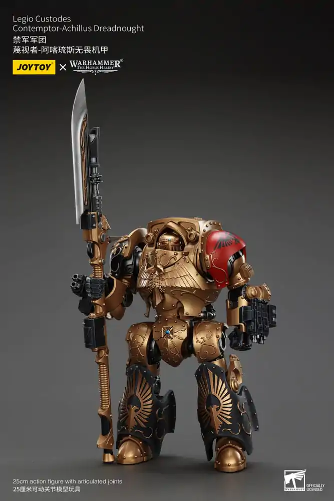 Figurină de acțiune Warhammer The Horus Heresy Legio Custodes Contemptor-Achillus Dreadnought 25 cm poza produsului