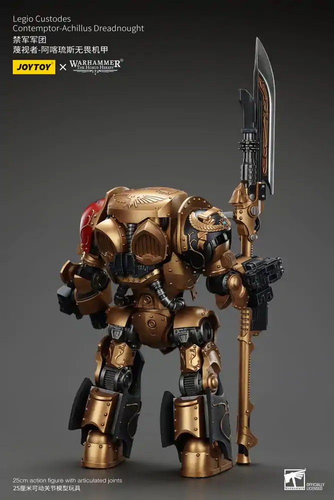 Figurină de acțiune Warhammer The Horus Heresy Legio Custodes Contemptor-Achillus Dreadnought 25 cm poza produsului