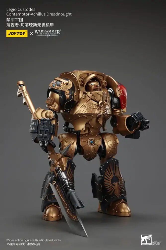 Figurină de acțiune Warhammer The Horus Heresy Legio Custodes Contemptor-Achillus Dreadnought 25 cm poza produsului