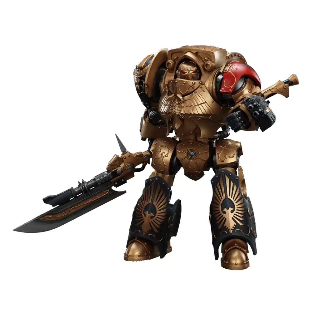 Figurină de acțiune Warhammer The Horus Heresy Legio Custodes Contemptor-Achillus Dreadnought 25 cm poza produsului