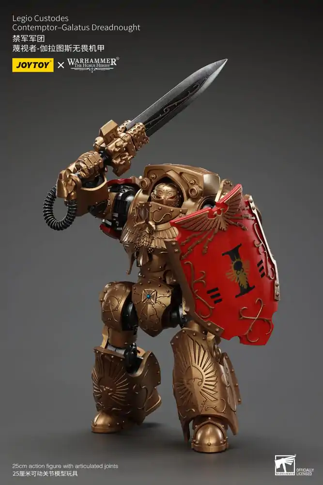 Warhammer The Horus Heresy Figurina de Acțiune Legio Custodes Contemptor-Galatus Dreadnought 25 cm poza produsului