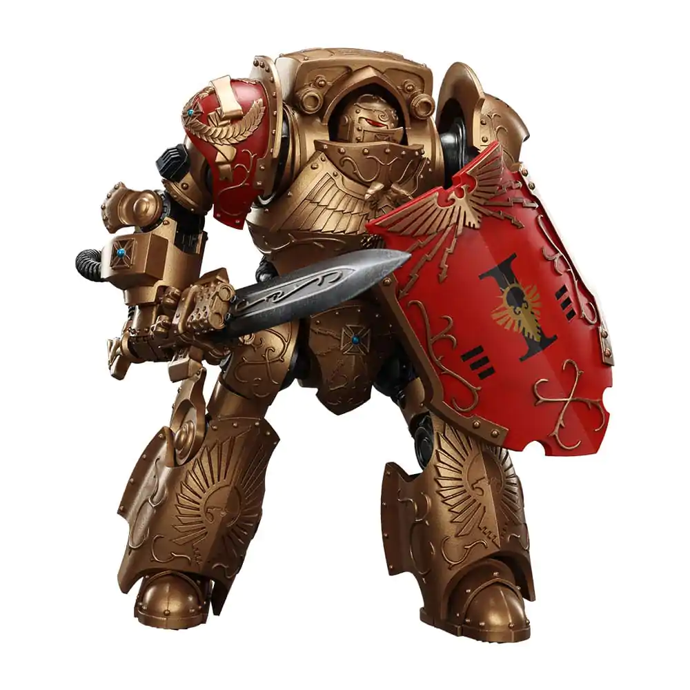 Warhammer The Horus Heresy Figurina de Acțiune Legio Custodes Contemptor-Galatus Dreadnought 25 cm poza produsului