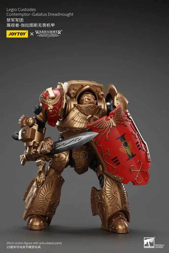 Warhammer The Horus Heresy Figurina de Acțiune Legio Custodes Contemptor-Galatus Dreadnought 25 cm poza produsului