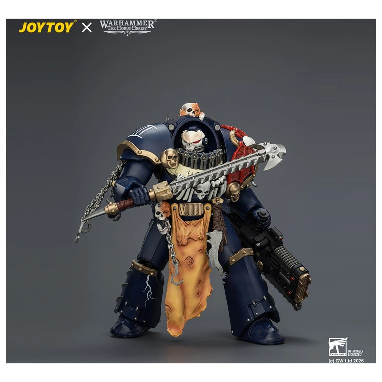 Warhammer The Horus Heresy figurina de actiune Night Lords Contekar Terminator 1 14 cm poza produsului