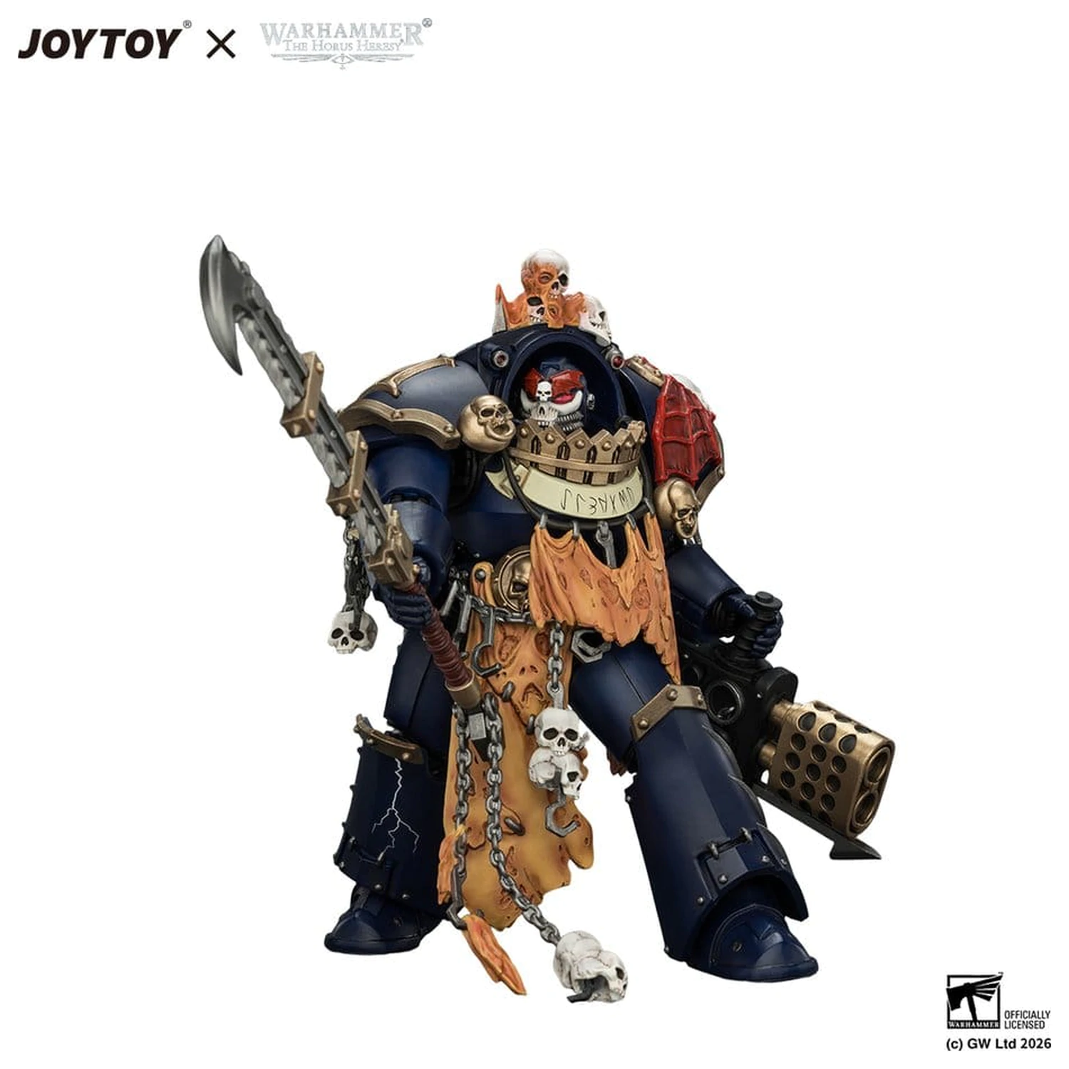 Warhammer The Horus Heresy figurina de actiune Night Lords Contekar Terminator Dissident 14 cm poza produsului