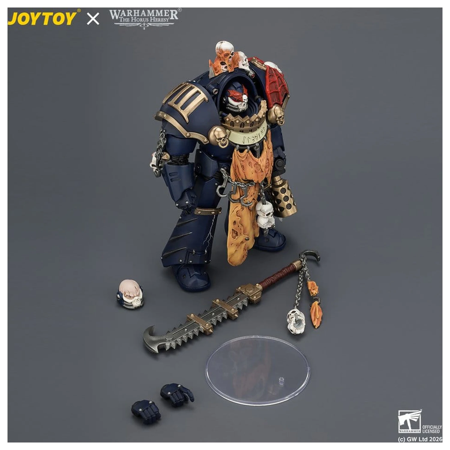 Warhammer The Horus Heresy figurina de actiune Night Lords Contekar Terminator Dissident 14 cm poza produsului