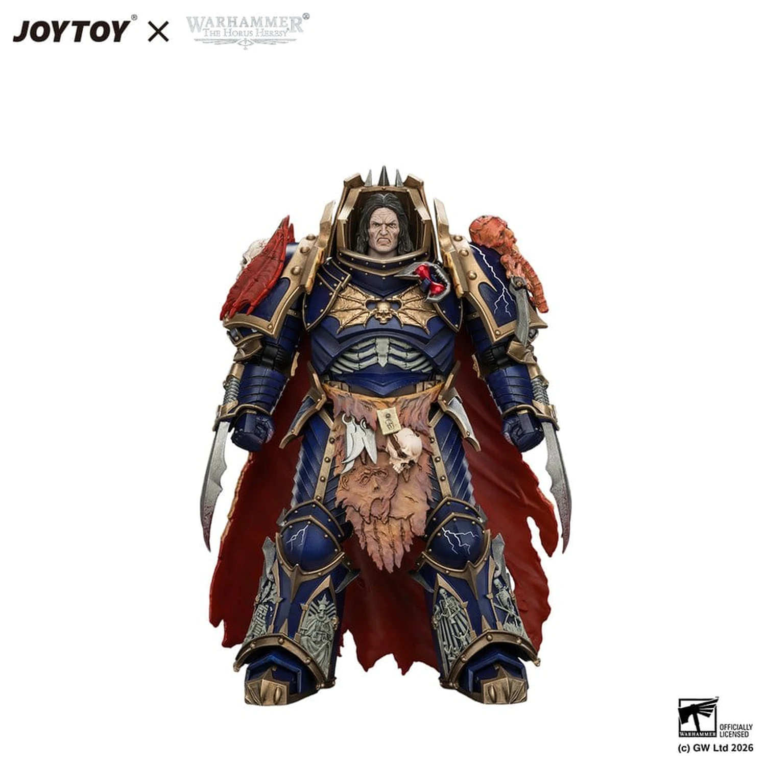 Warhammer The Horus Heresy figurina de actiune Night Lords Konrad Curze Primarch of the Night Lords Legion 19 cm poza produsului