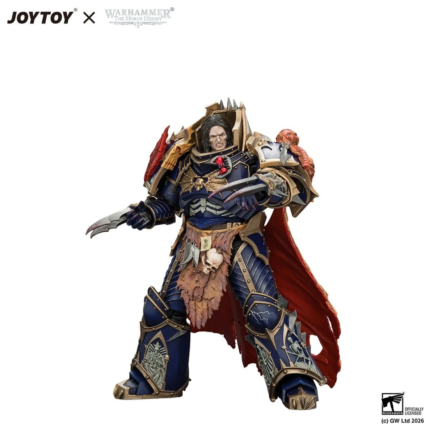 Warhammer The Horus Heresy figurina de actiune Night Lords Konrad Curze Primarch of the Night Lords Legion 19 cm poza produsului