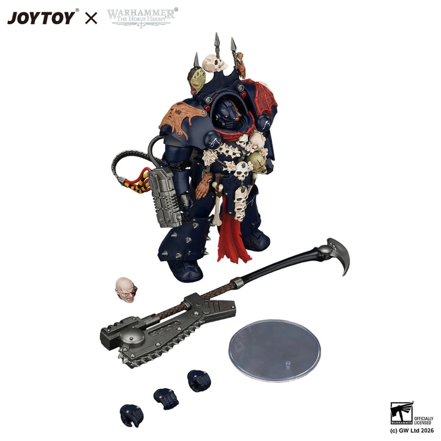 Warhammer The Horus Heresy figurina de actiune Night Lords Legion Praetor in Tartaros Terminator Armour 14 cm poza produsului
