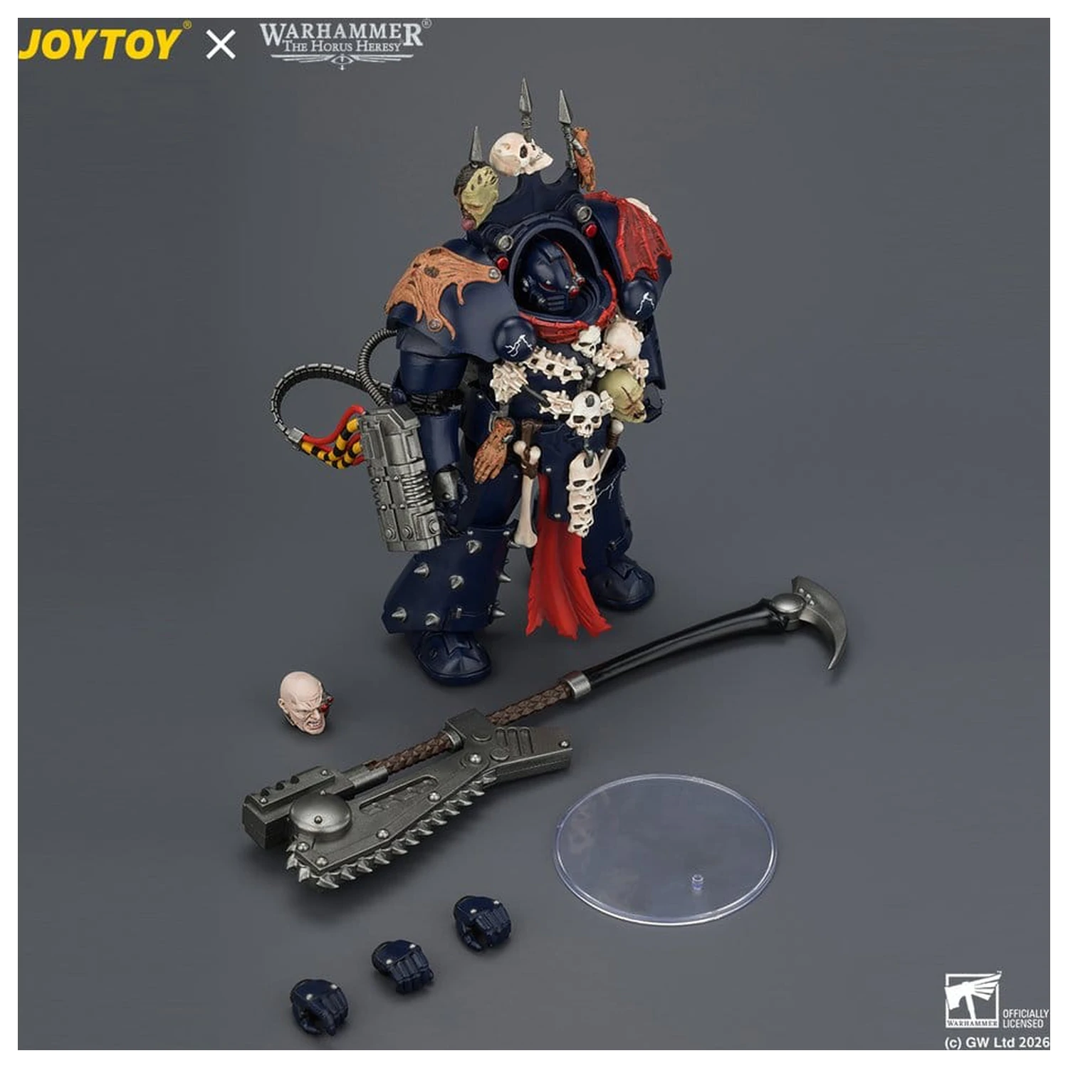 Warhammer The Horus Heresy figurina de actiune Night Lords Legion Praetor in Tartaros Terminator Armour 14 cm poza produsului