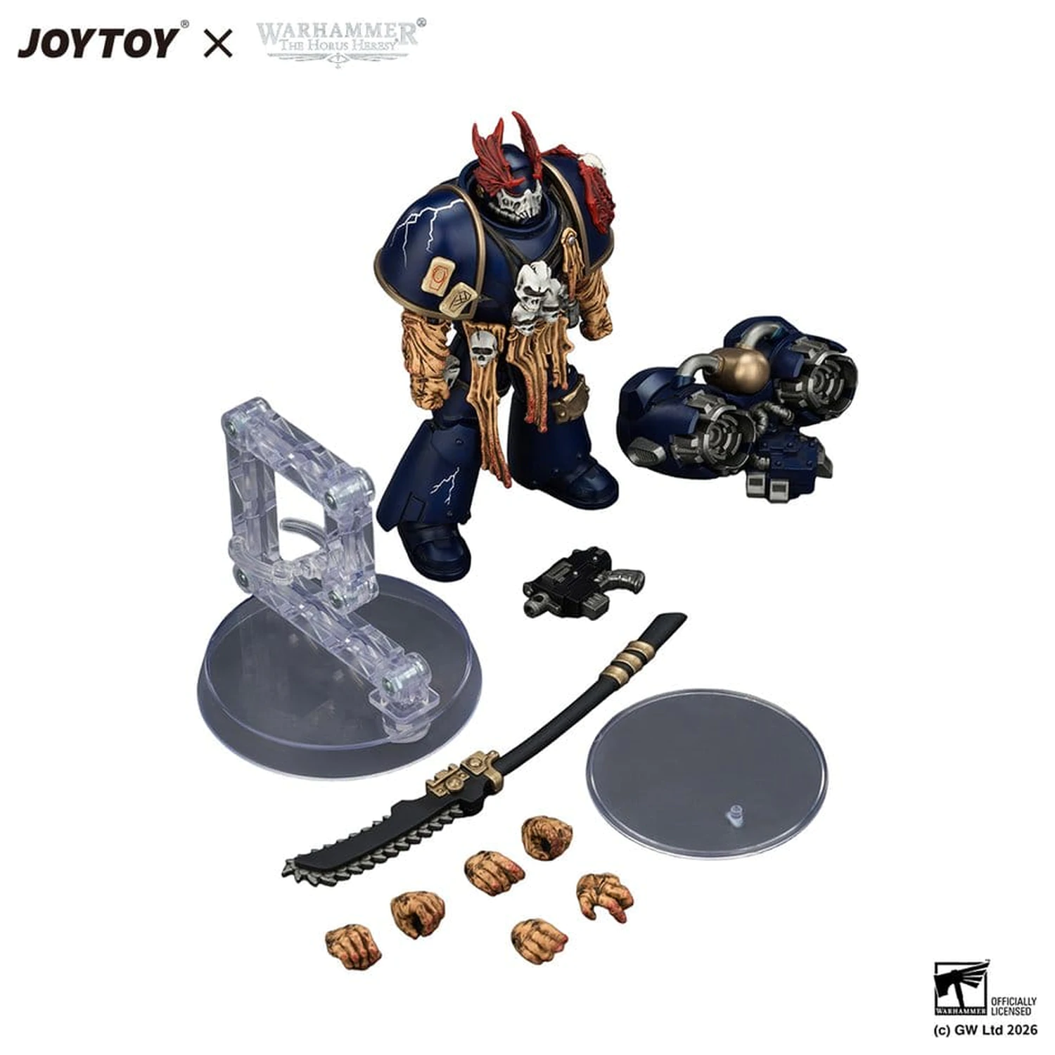 Warhammer The Horus Heresy figurina de actiune Night Lords Night Raptor Huntmaster 12 cm poza produsului
