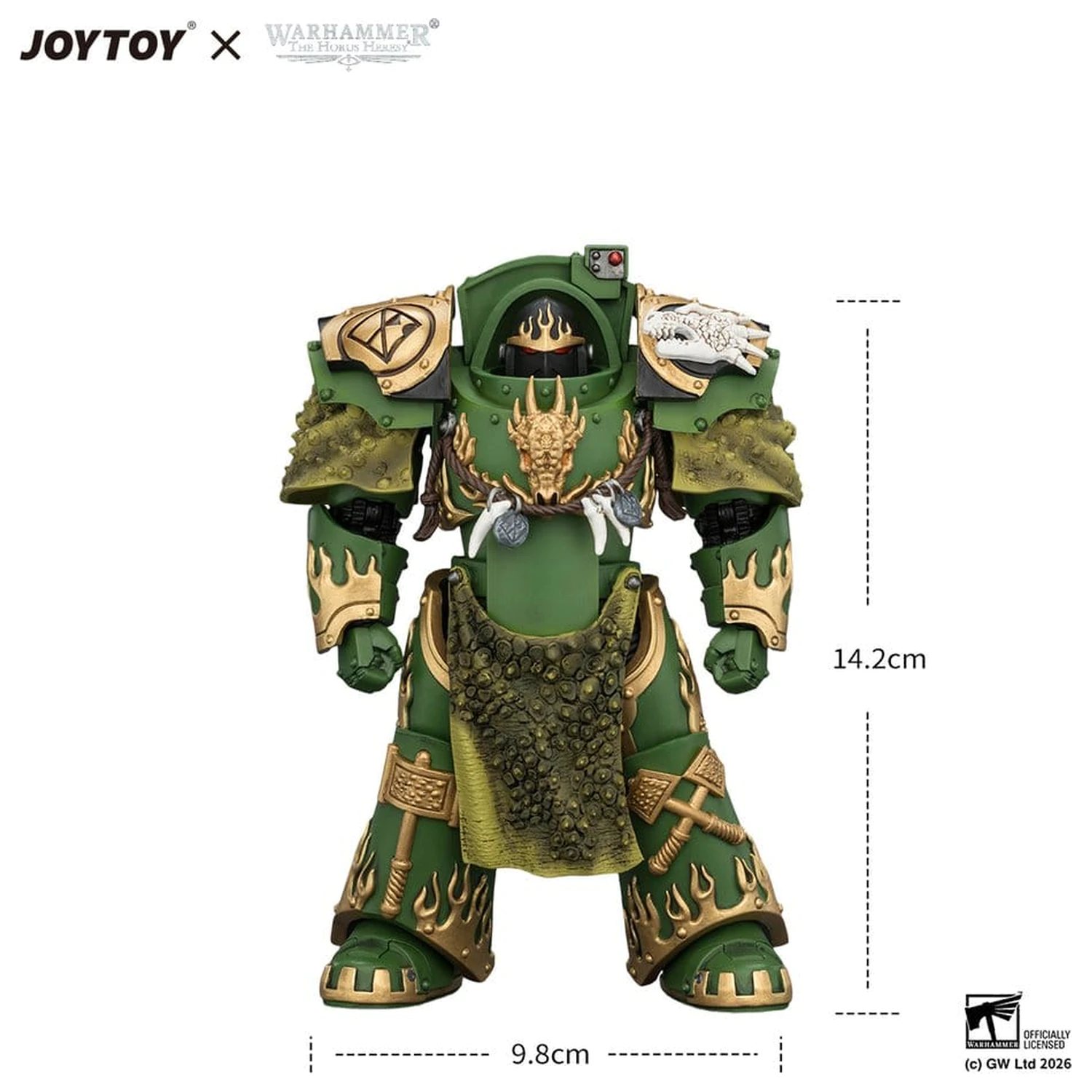 Warhammer The Horus Heresy Action Figure Salamanders Firedrake Terminator 1 14 cm poza produsului
