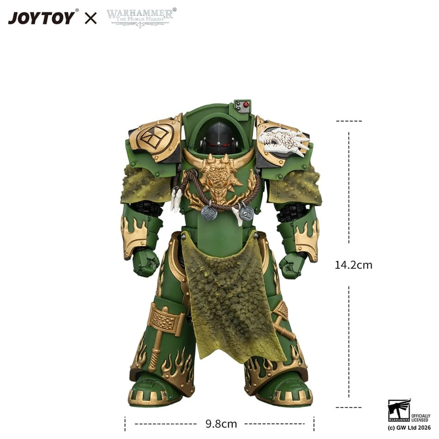Warhammer The Horus Heresy figurina de actiune Salamanders Firedrake Terminator 2 14 cm poza produsului