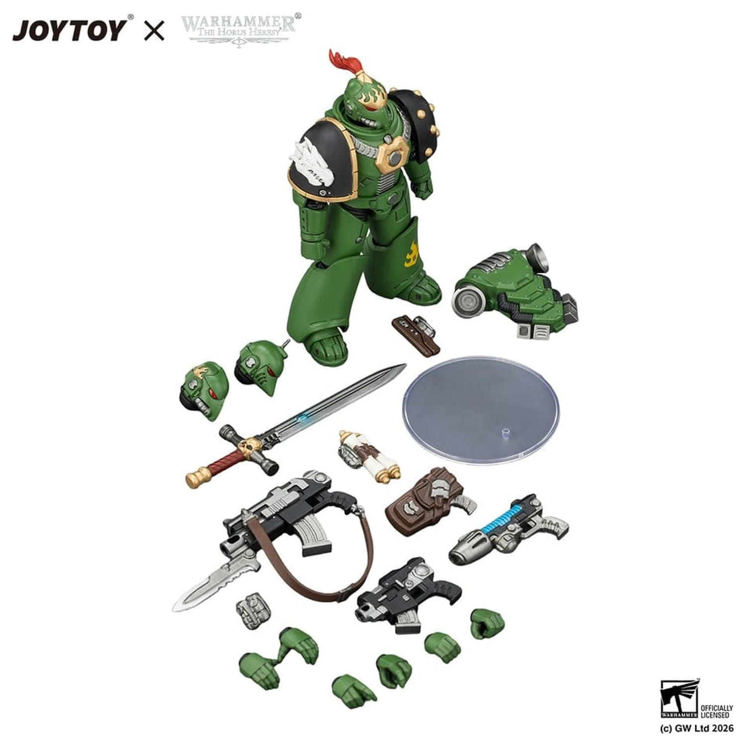 Warhammer The Horus Heresy figurina de actiune Salamanders MKVI Tactical Legionary 12 cm poza produsului